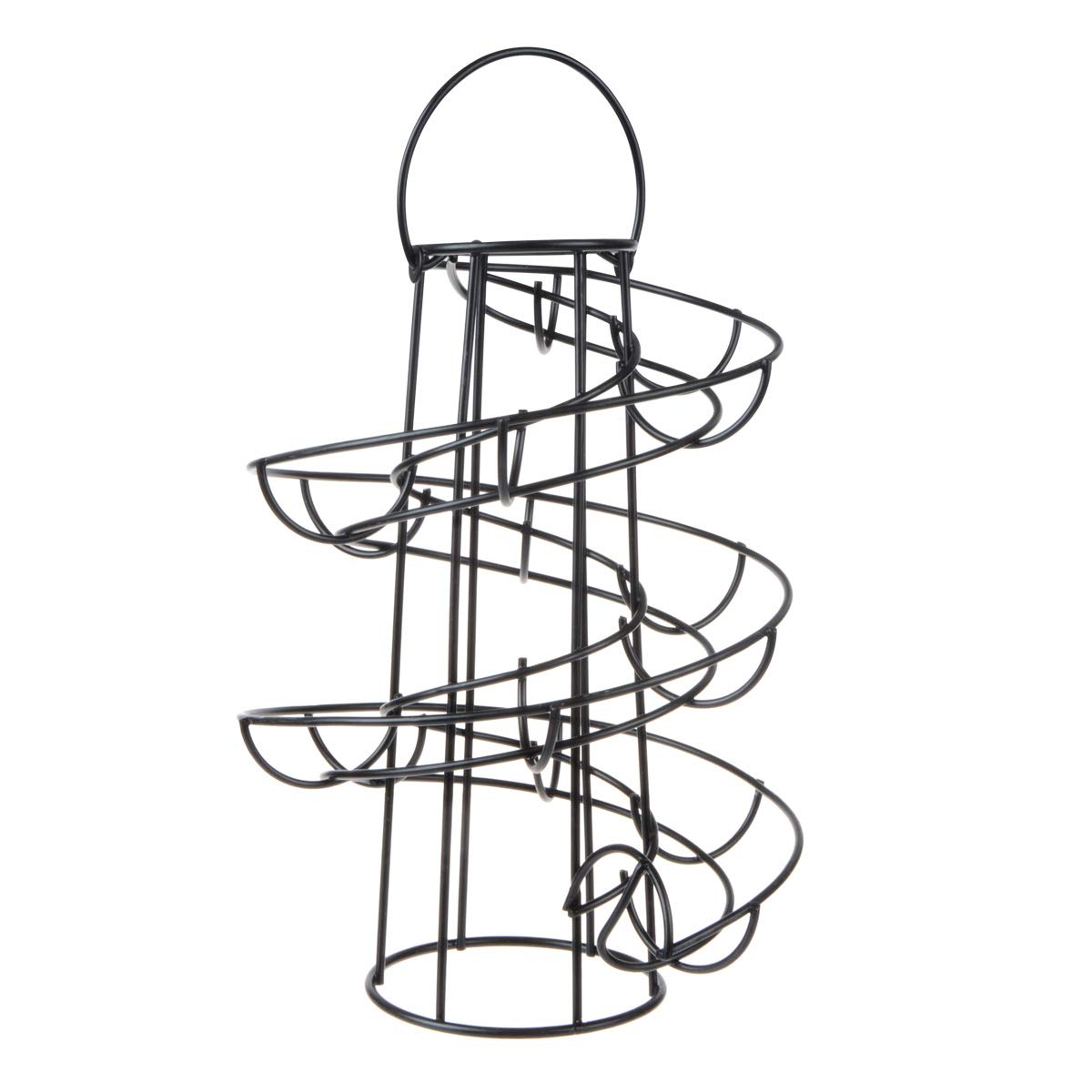 TENINYU Egg Skelter top view showing elegant vertical spiral
