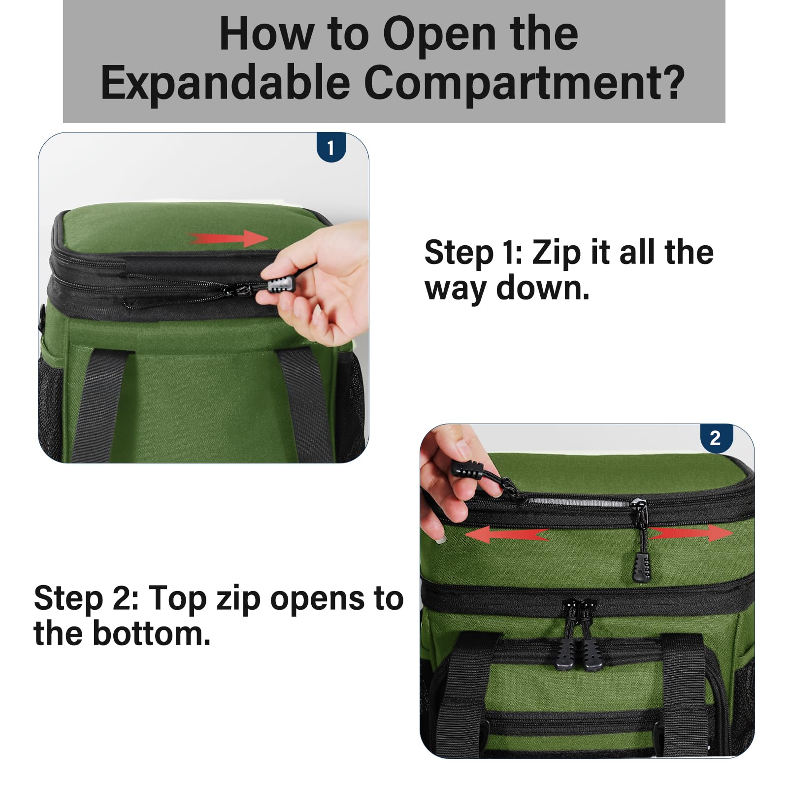 TENKIST heavy-duty exterior with multiple carry options for versatile transport.