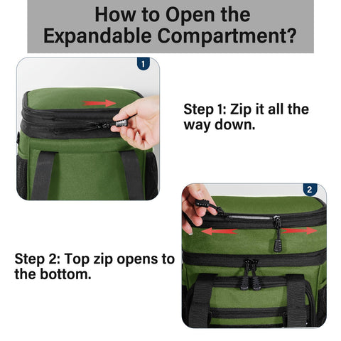TENKIST heavy-duty exterior with multiple carry options for versatile transport.