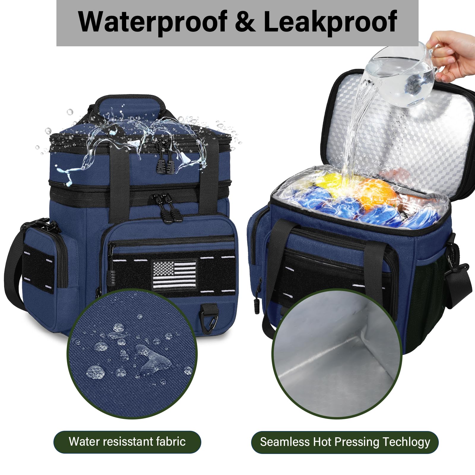 TENKIST Insulated interior keeps meals at the right temperature for hours