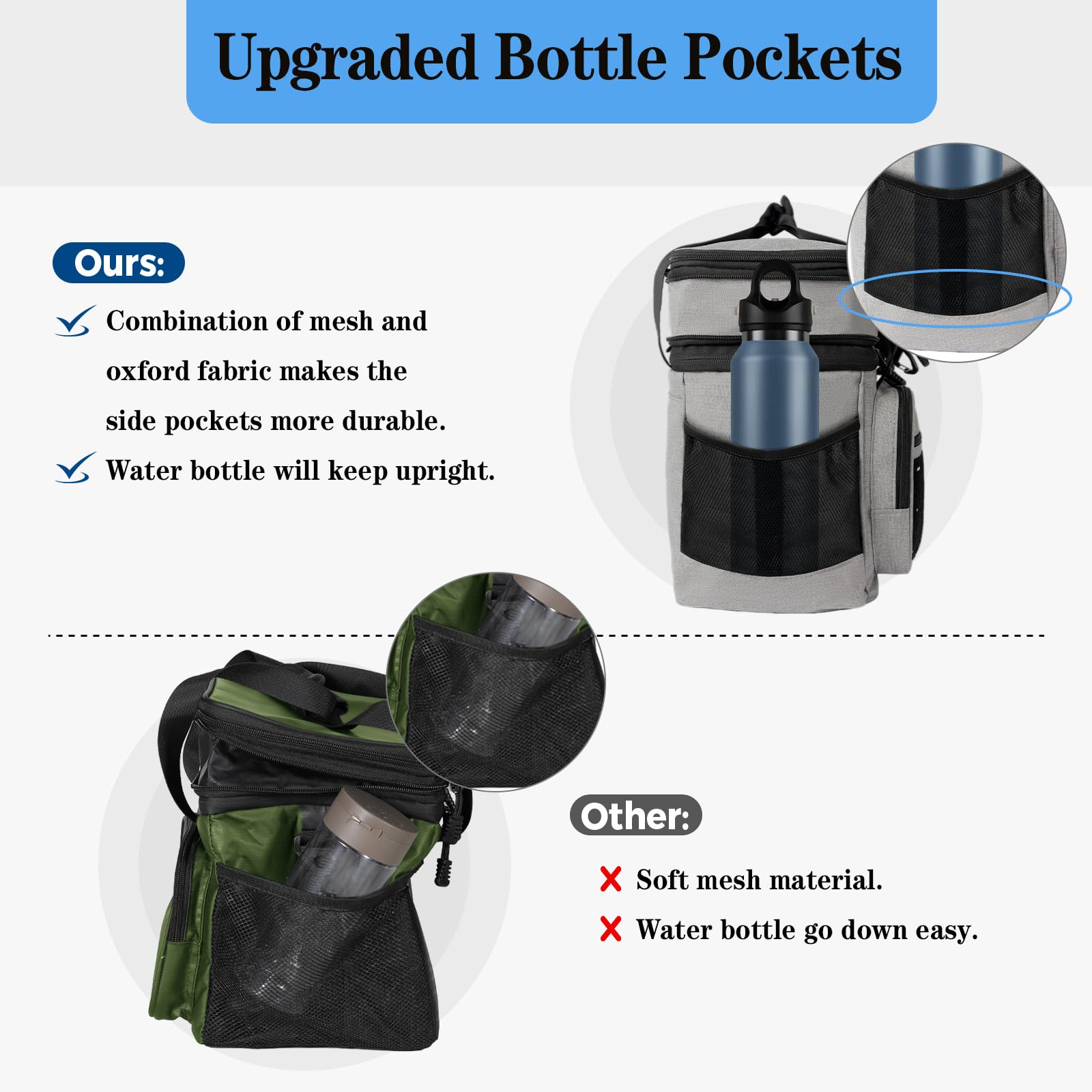 TENKIST Lunchbox Tactical top insulation keeps foods fresh for hours.