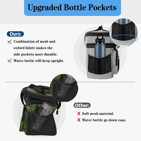 TENKIST Lunchbox Tactical top insulation keeps foods fresh for hours.