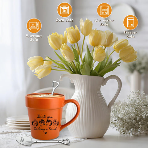 TEOUIOS mug is microwave and dishwasher safe for easy care.
