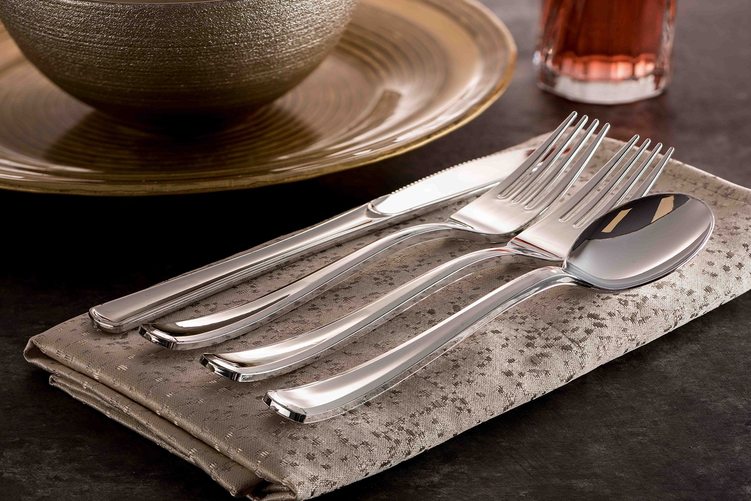 Tepco Settings bulk flatware packaging ready for catering and large gatherings