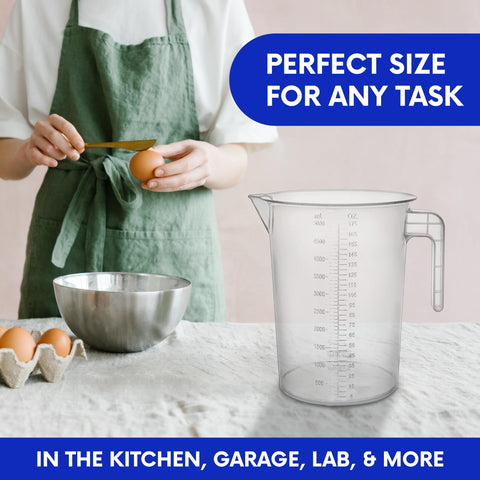Terbold 5L capacity per pitcher supports large-volume prep without overflow.