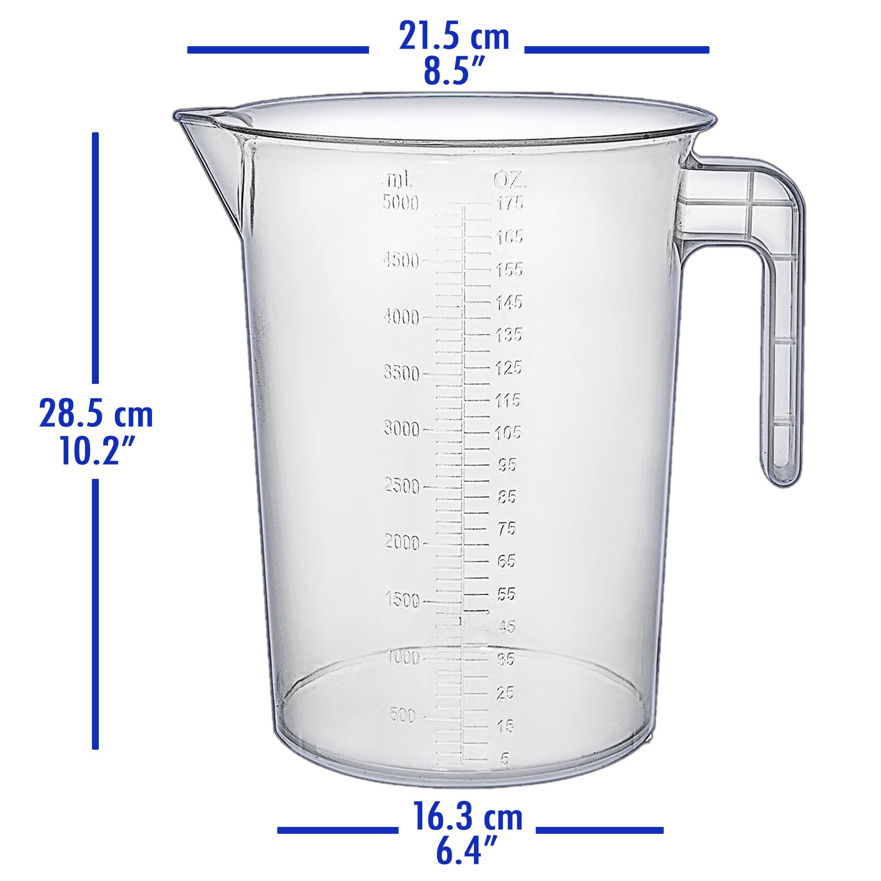 Terbold pitcher supports batch mixing for sauces, dressings, and cold drinks.