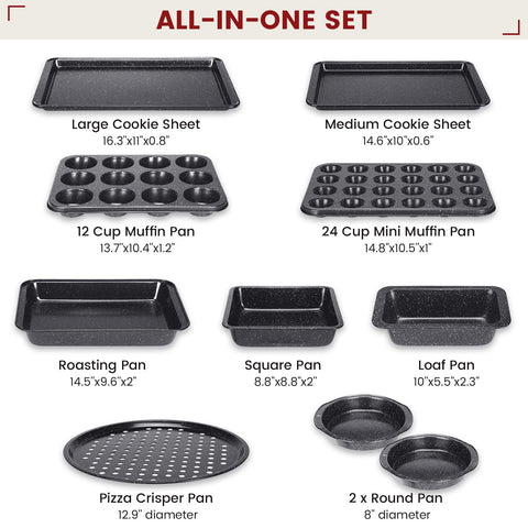Terlulu roasting pan: durable carbon steel for versatile oven roasting.