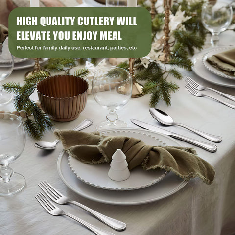 Terlulu nickel-free flatware material supports worry-free dining.