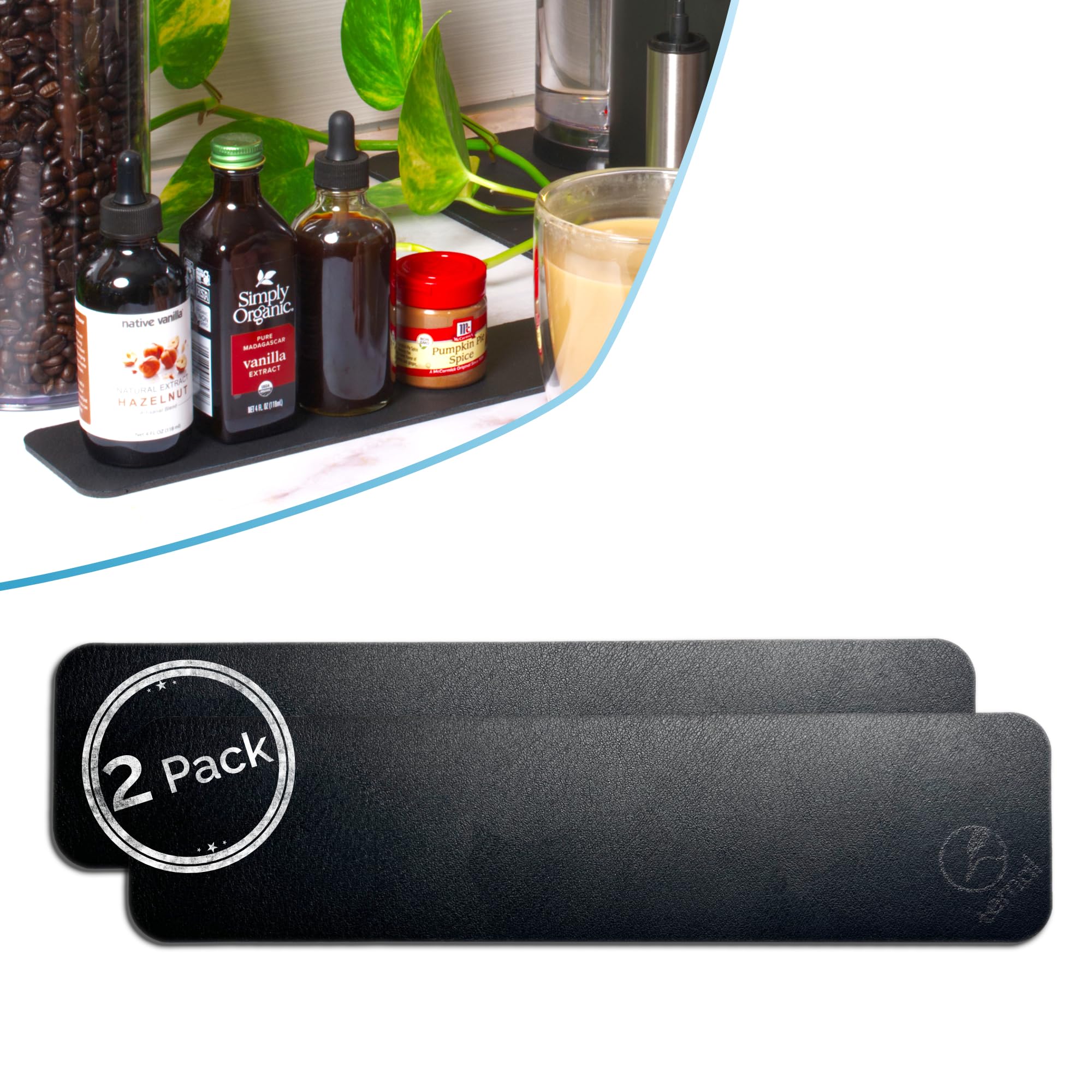 Ternal DripGuards top-view mat set for organized bar stations