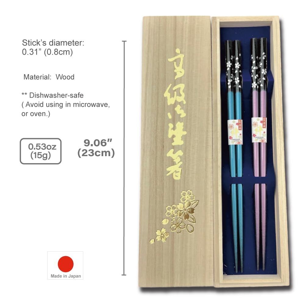 Terra Distribution dishwasher-safe lacquer chopsticks with proper care guidance.