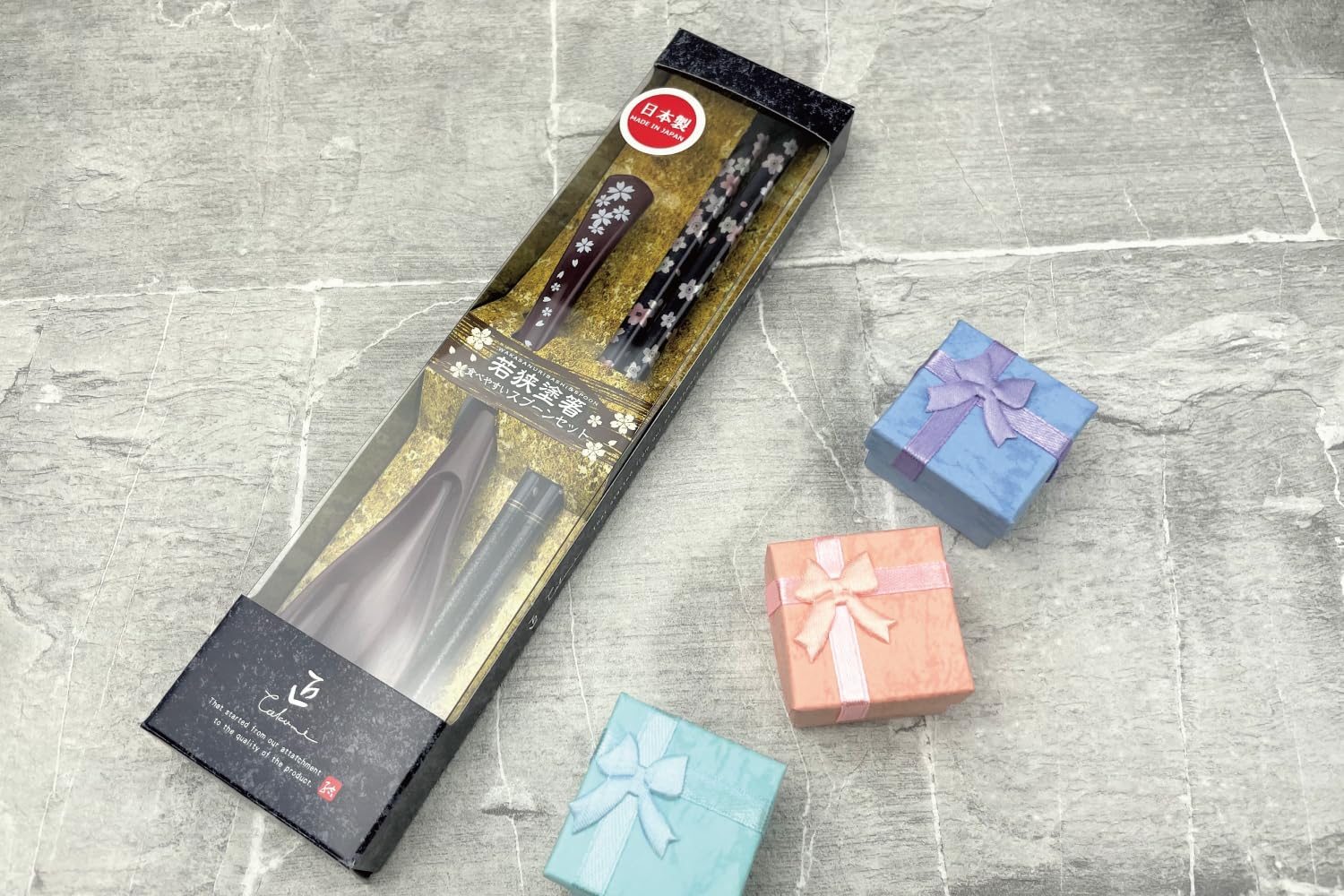 Terra Distribution flower design lacquerware, reusable utensils for special occasions