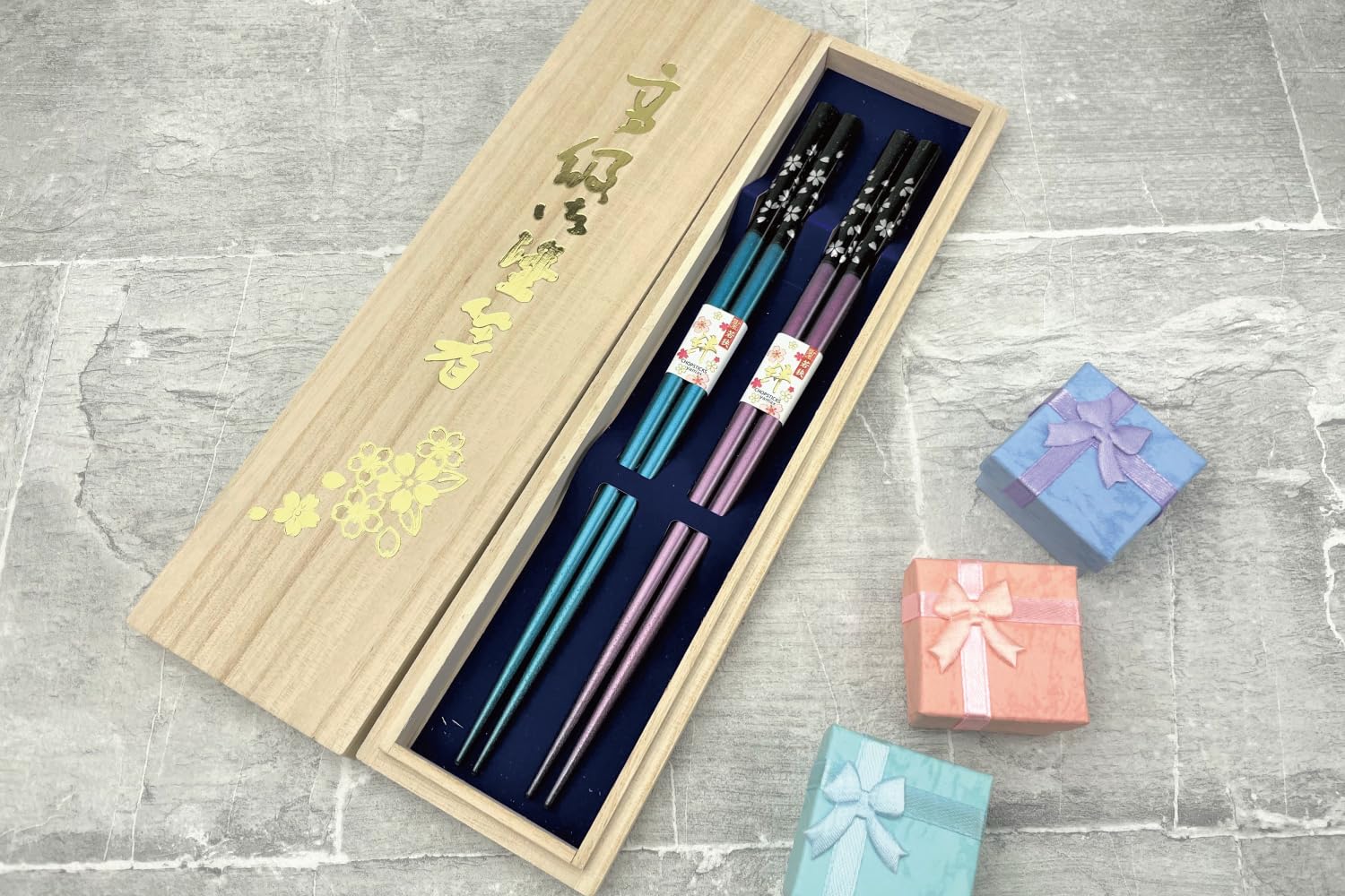 Terra Distribution traditional retro design chopsticks add timeless style to meals.