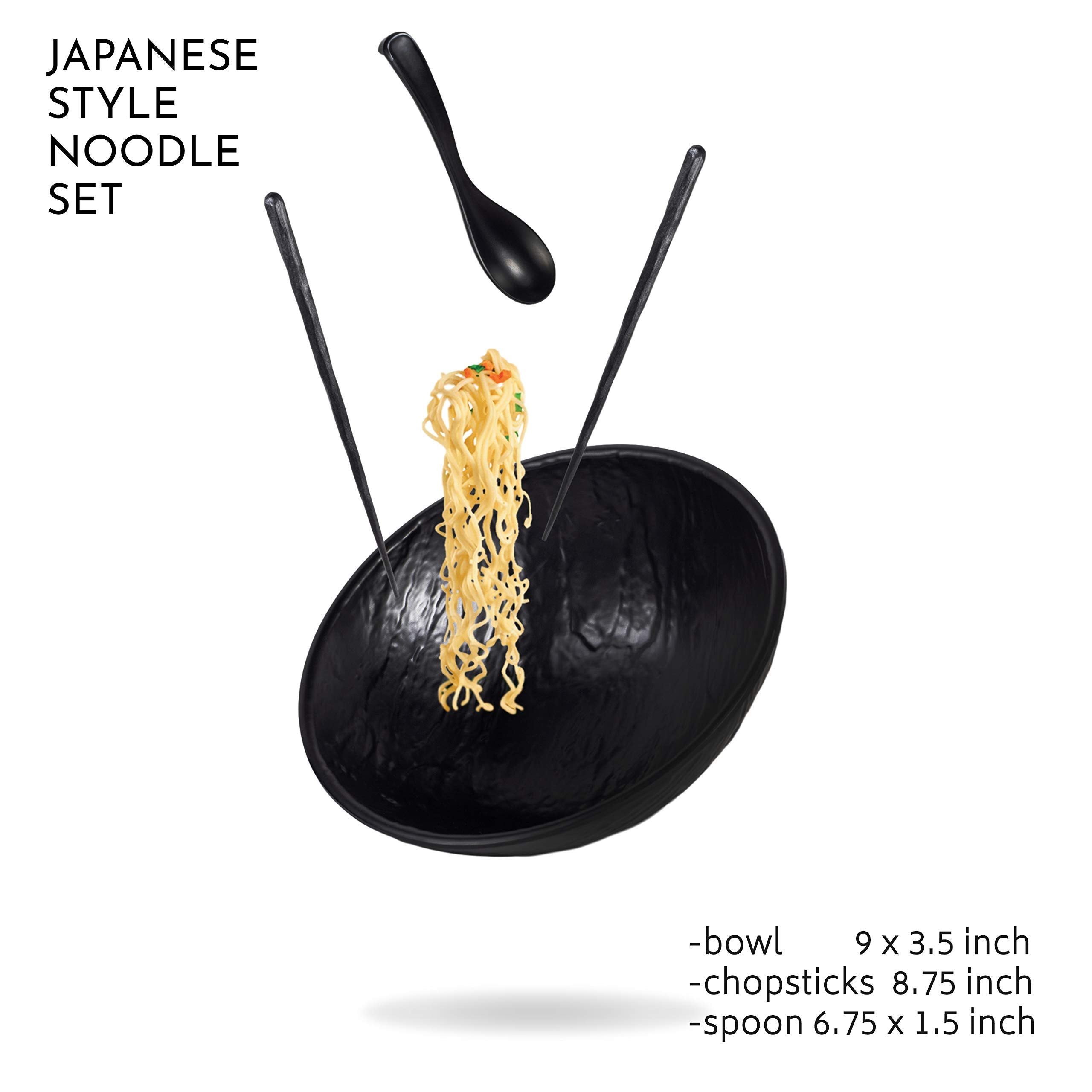 Terra Home set for serving ramen and presenting meals.