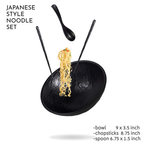 Terra Home set for serving ramen and presenting meals.