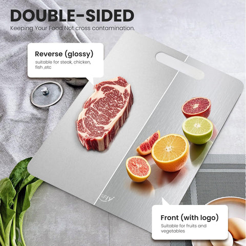 TESFLY fast-thaw capability on titanium board speeds ingredient prep