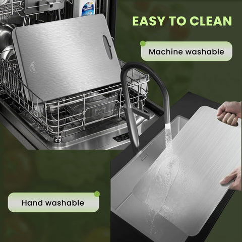 TESFLY cutting board hanging hook saves kitchen space.