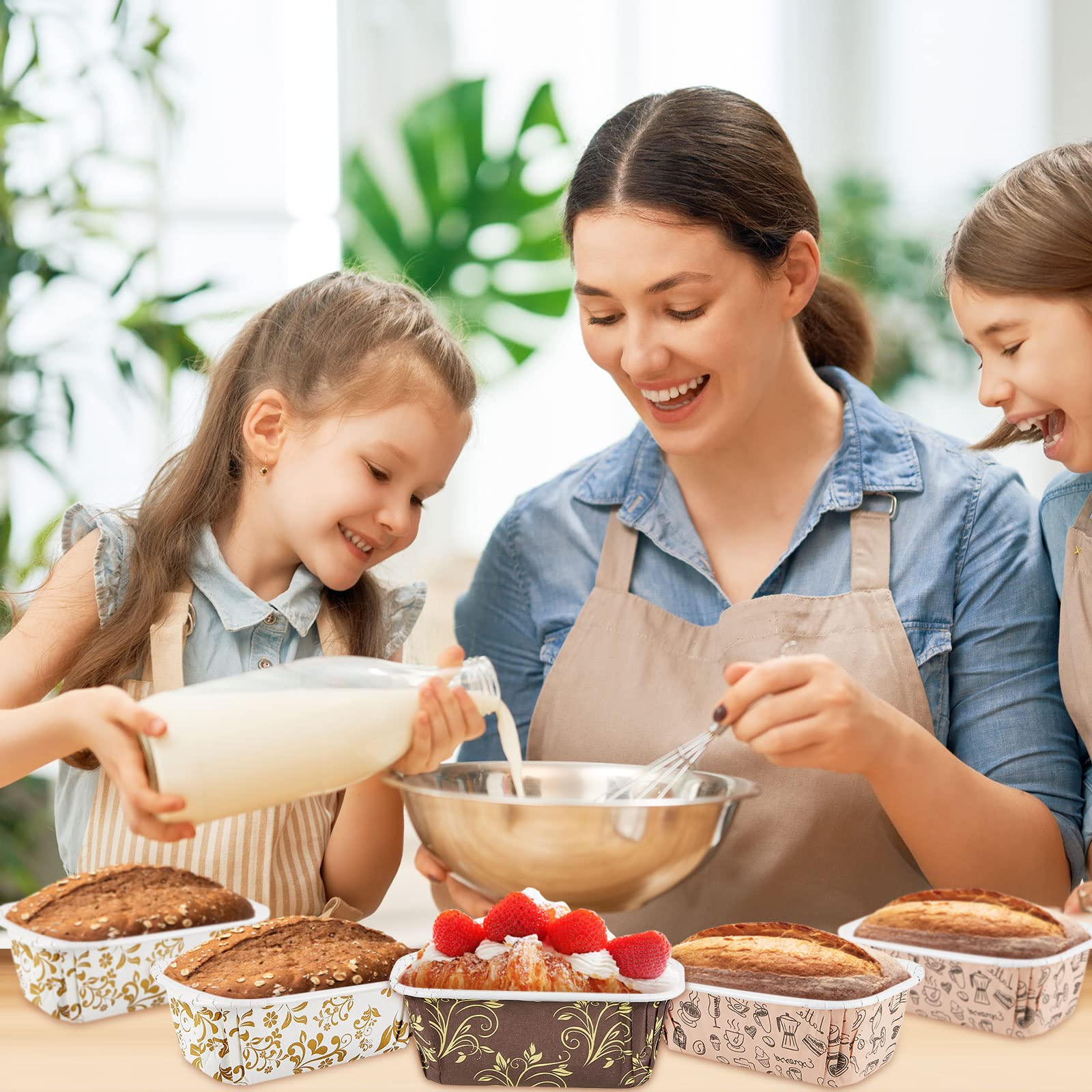Tessco crumb proof loaf pan helps release baked goods cleanly.