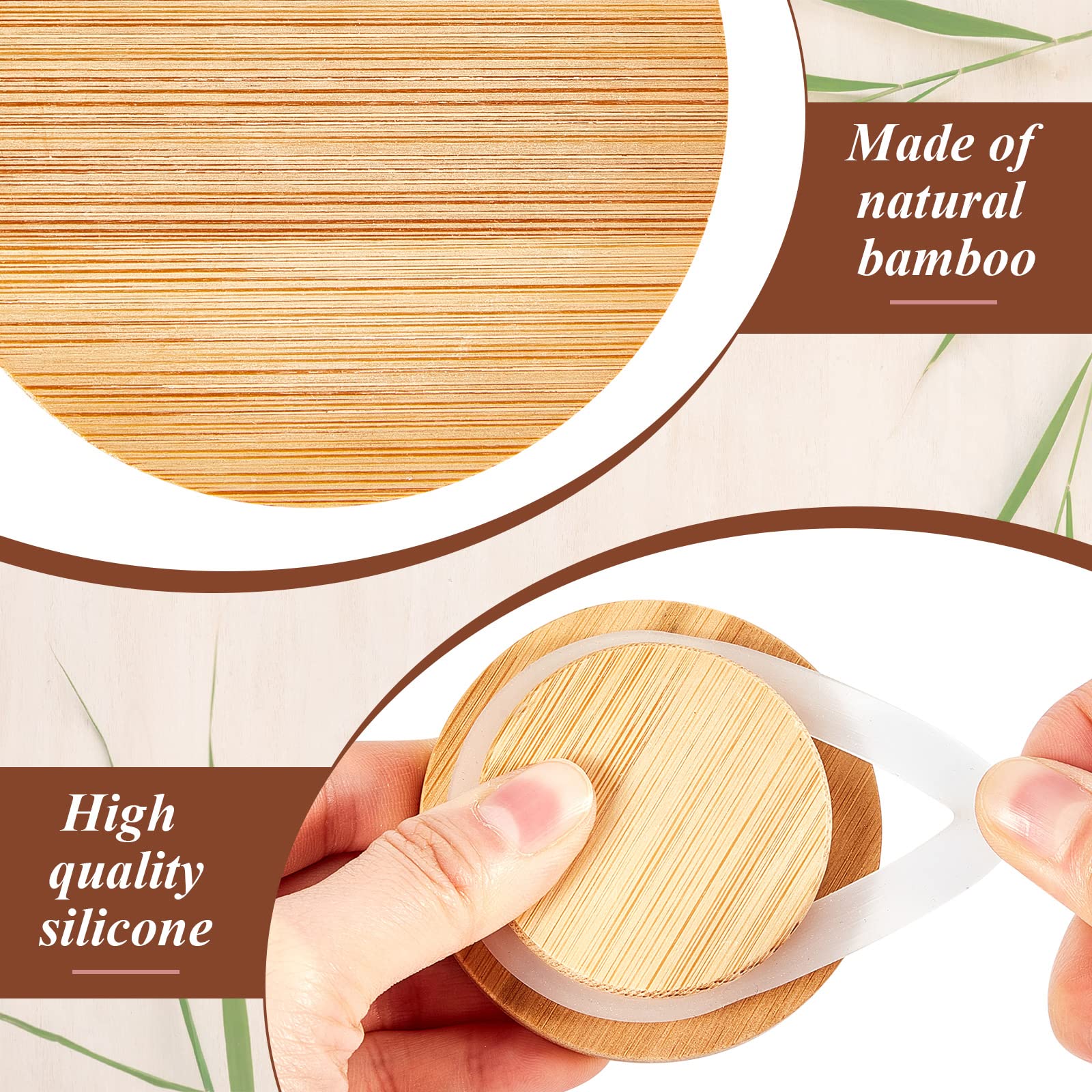 Tessco for you Oui-compatible lids seal tightly and store neatly