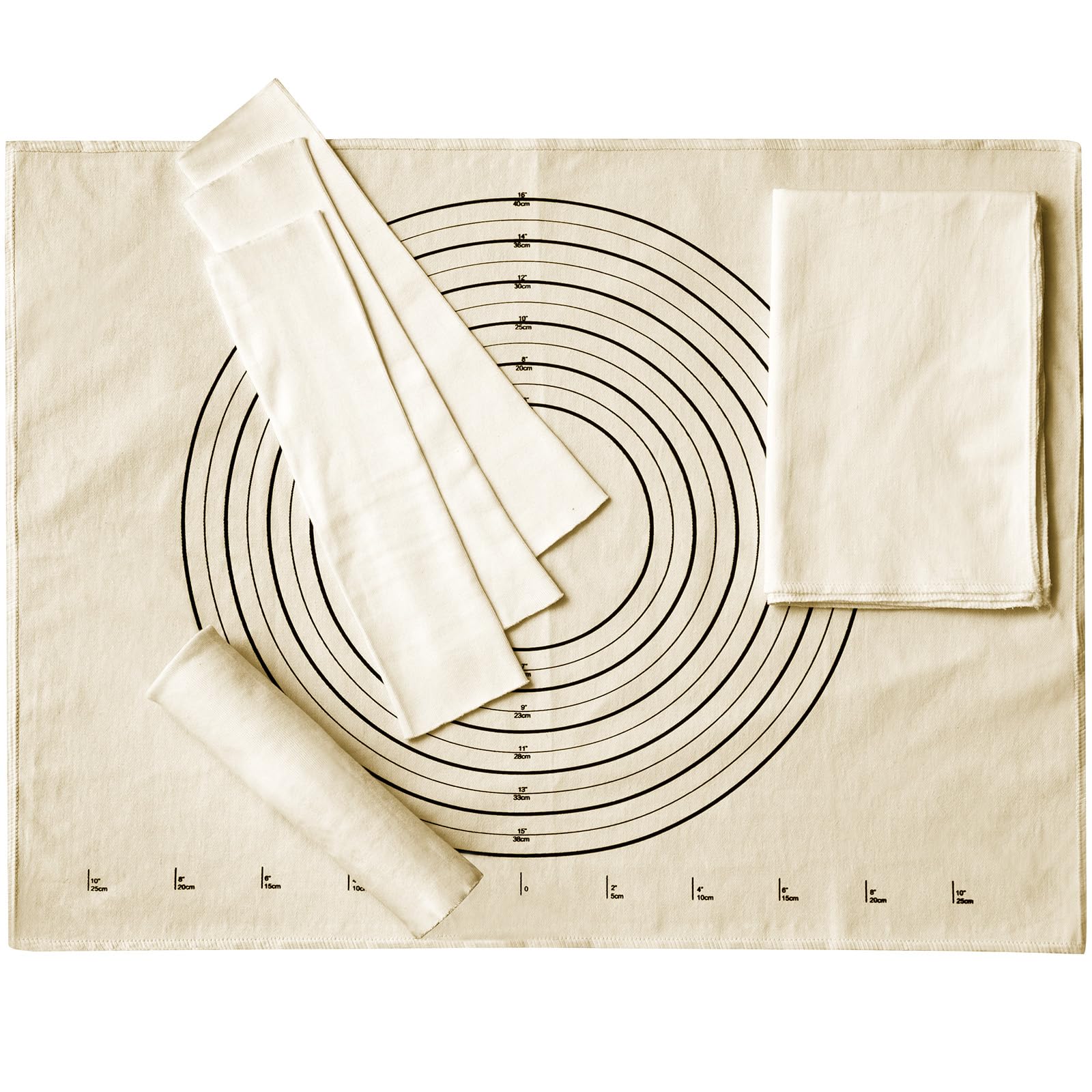Tessco for you pastry cloth 25x20 inches prevents sticking during dough rolling
