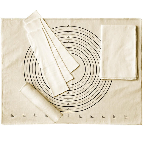 Tessco for you pastry cloth 25x20 inches prevents sticking during dough rolling