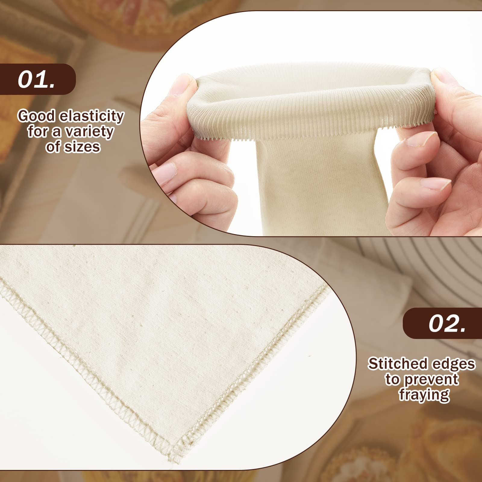 Tessco for you rolling pin cover 13x2-7 inches fits standard pins