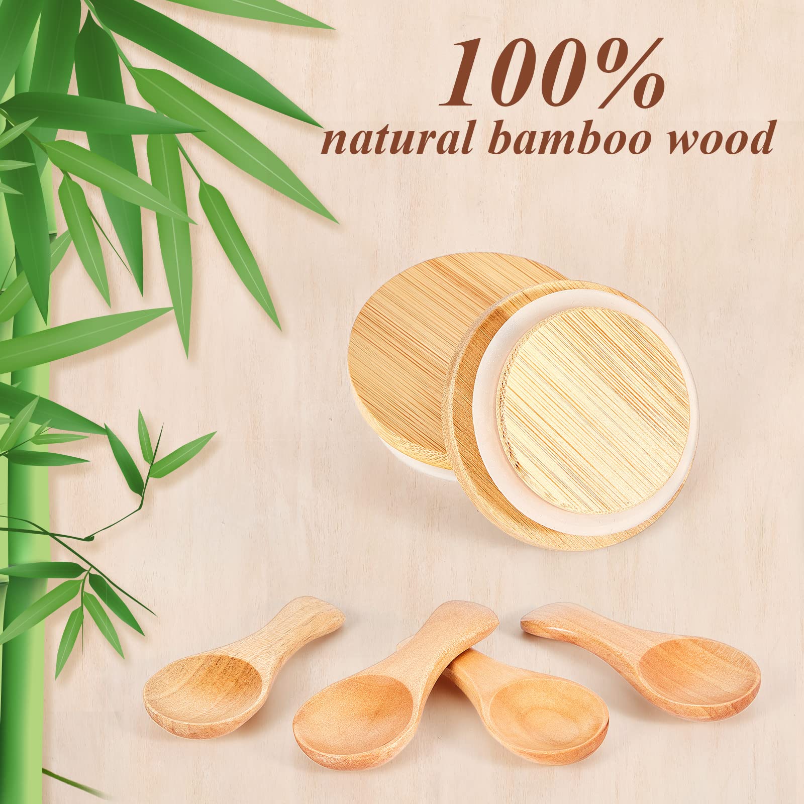 Tessco for you lids and spoons fit small jars and sauces