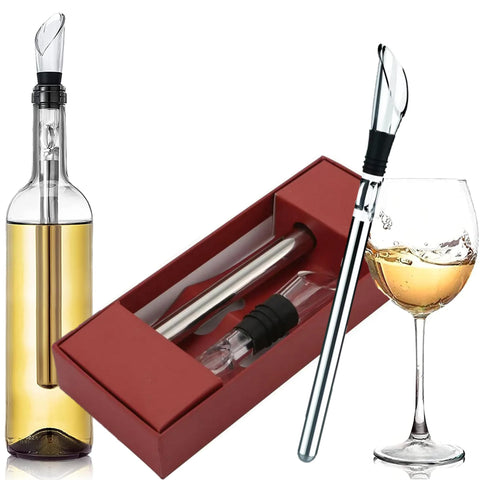 TEXASDELUXE chiller stick with integrated pourer for smooth, aerated pours.