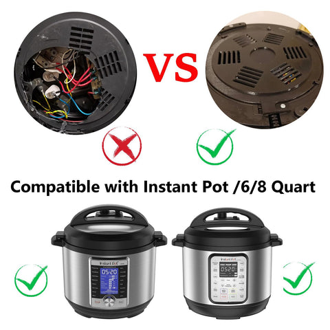 TEYOUYI base cover aligns with Instant Pot bottom for precise fit.