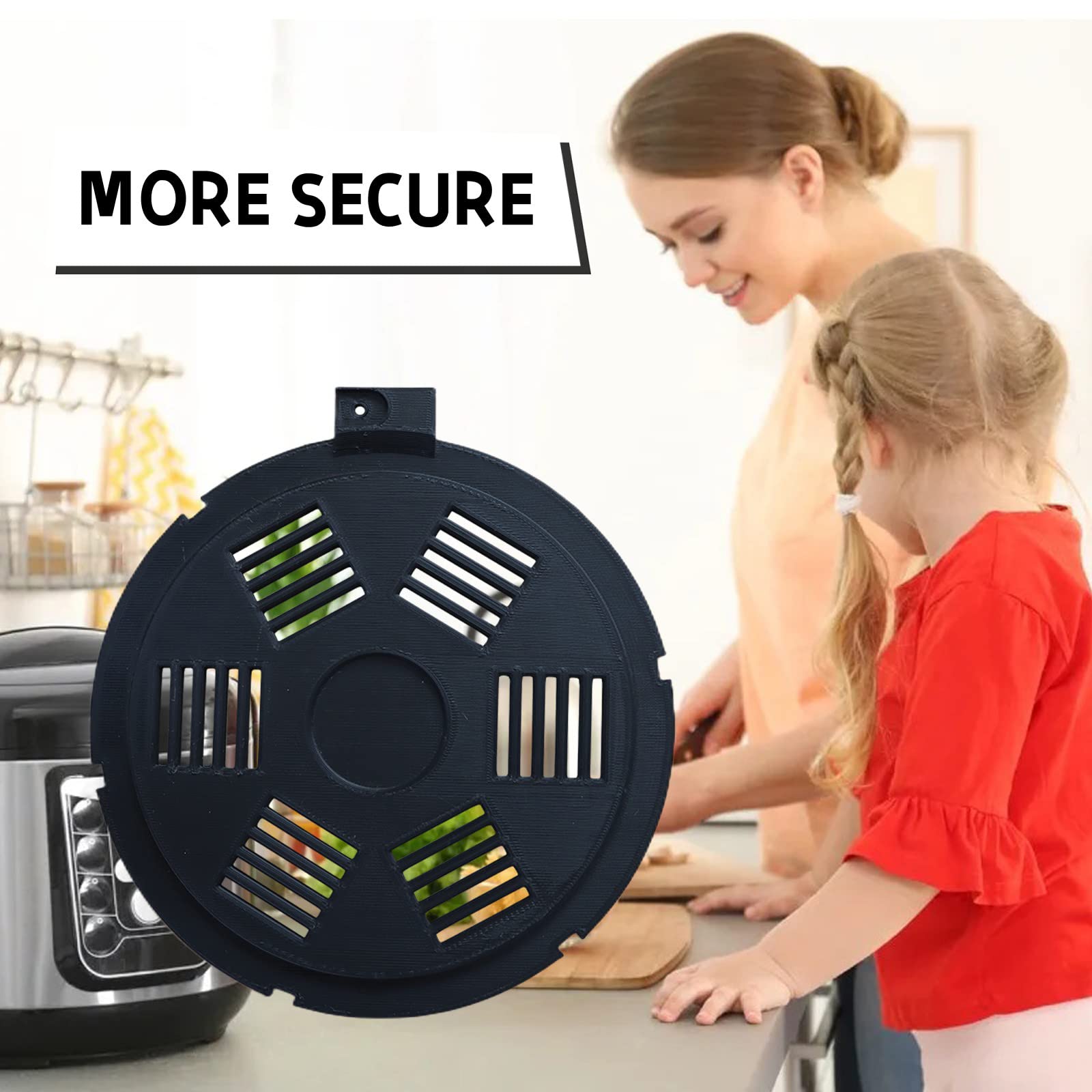 TEYOUYI base cover fits most 8qt Instant Pots smoothly.
