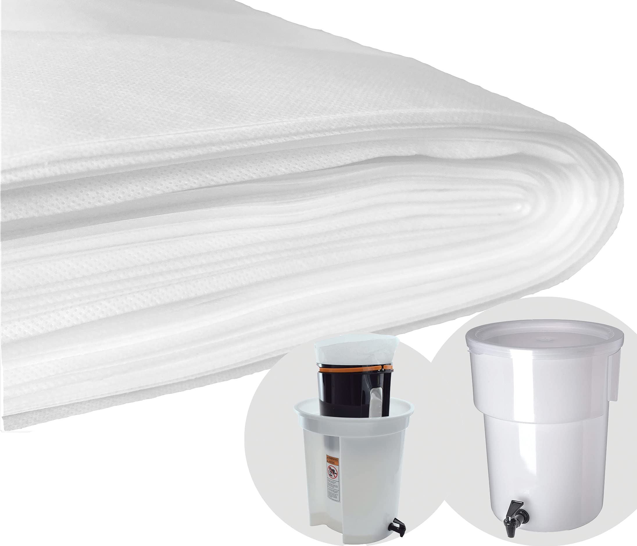 TezPak commercial cold brew filter 20x20 seamless design for reliable brewing