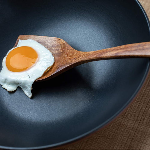 TEZZ acacia serving spoon ready for soups and sauces
