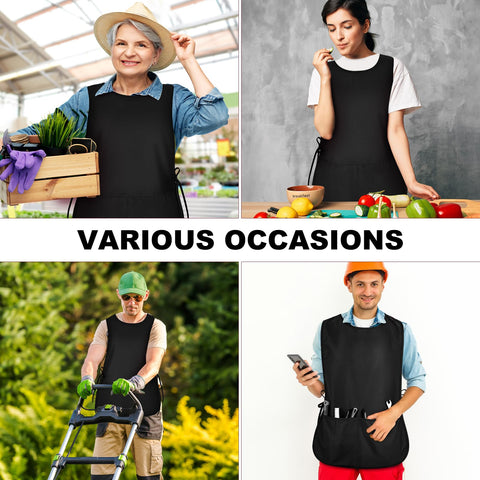 TFTAFAN Cobbler Apron center back length offers ample coverage.