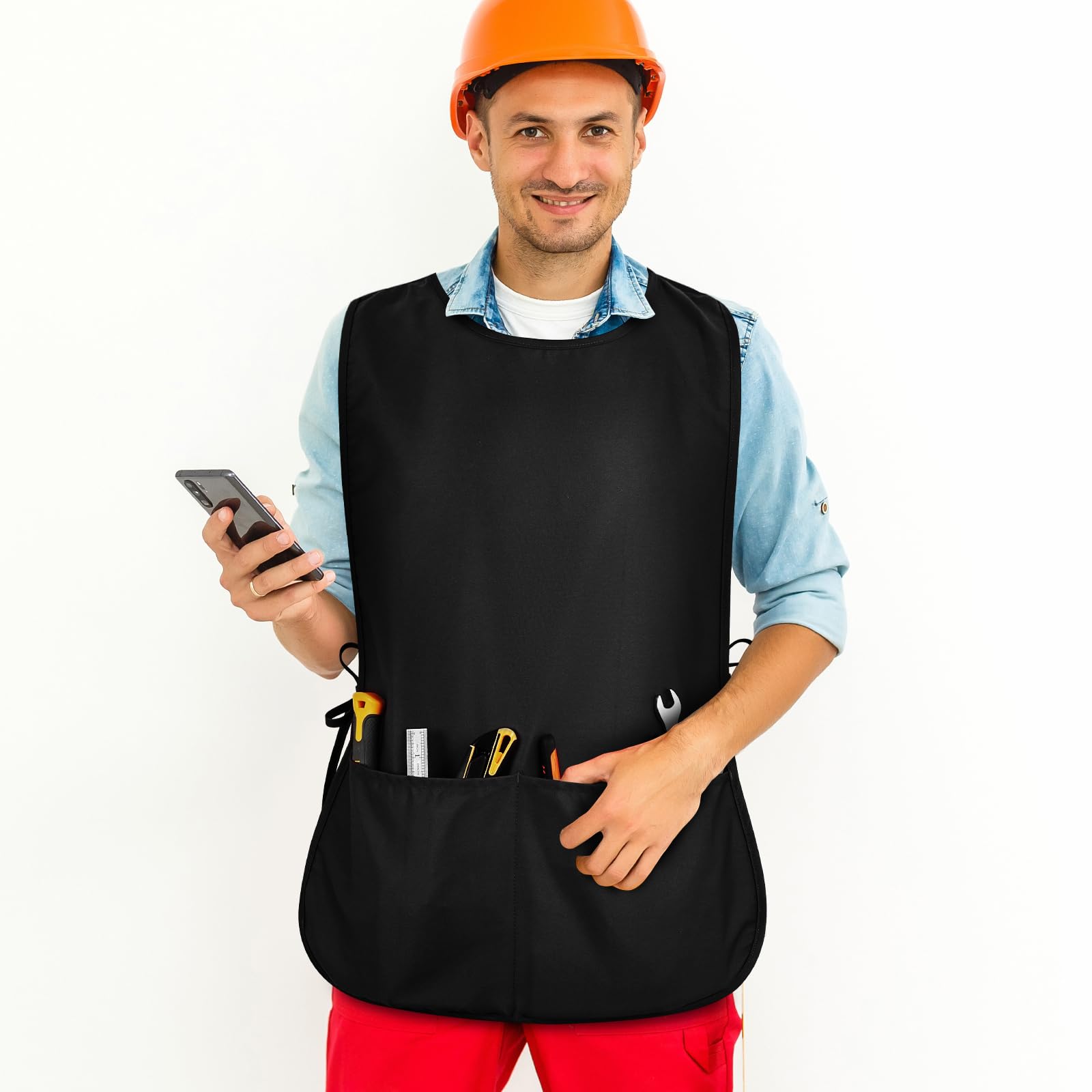 TFTAFAN Cobbler Apron supports embroidery or transfers to personalize style.