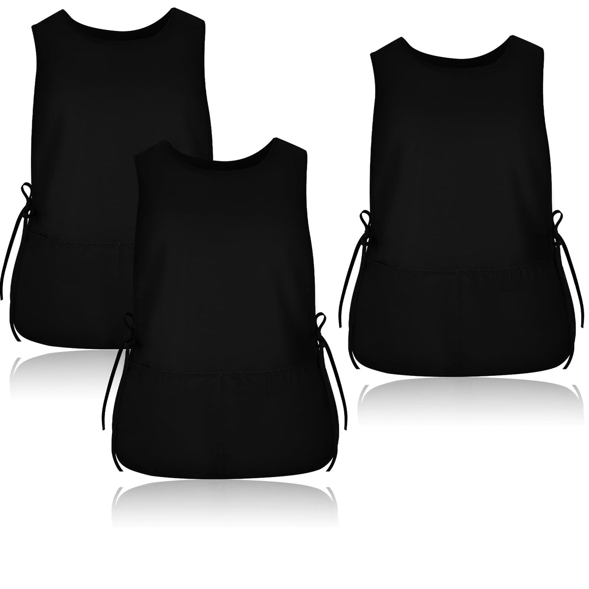 TFTAFAN Cobbler Apron with front pockets keeps tools within reach during painting.