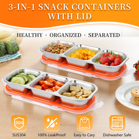 Dishwasher-safe TGFBH snack boxes simplify cleaning after meals