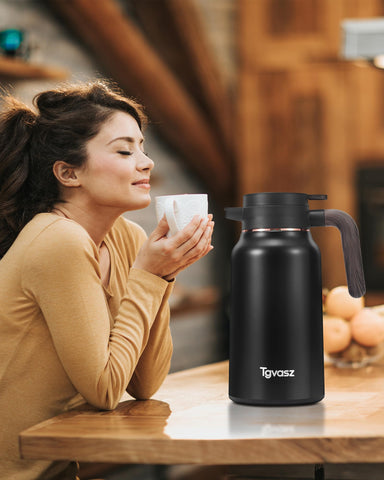 Rust-proof stainless steel Tgvasz carafe for durable beverage service