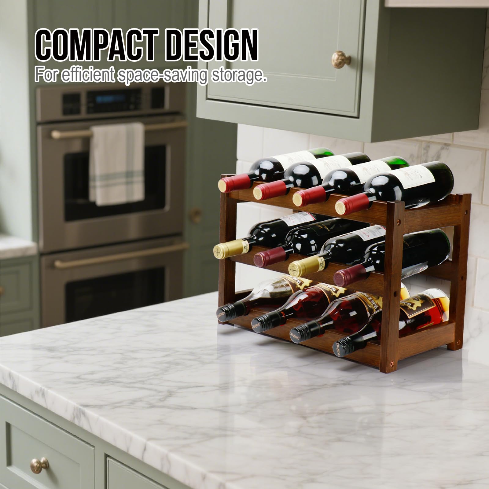 Thalomely bamboo rack ships with tools for easy assembly