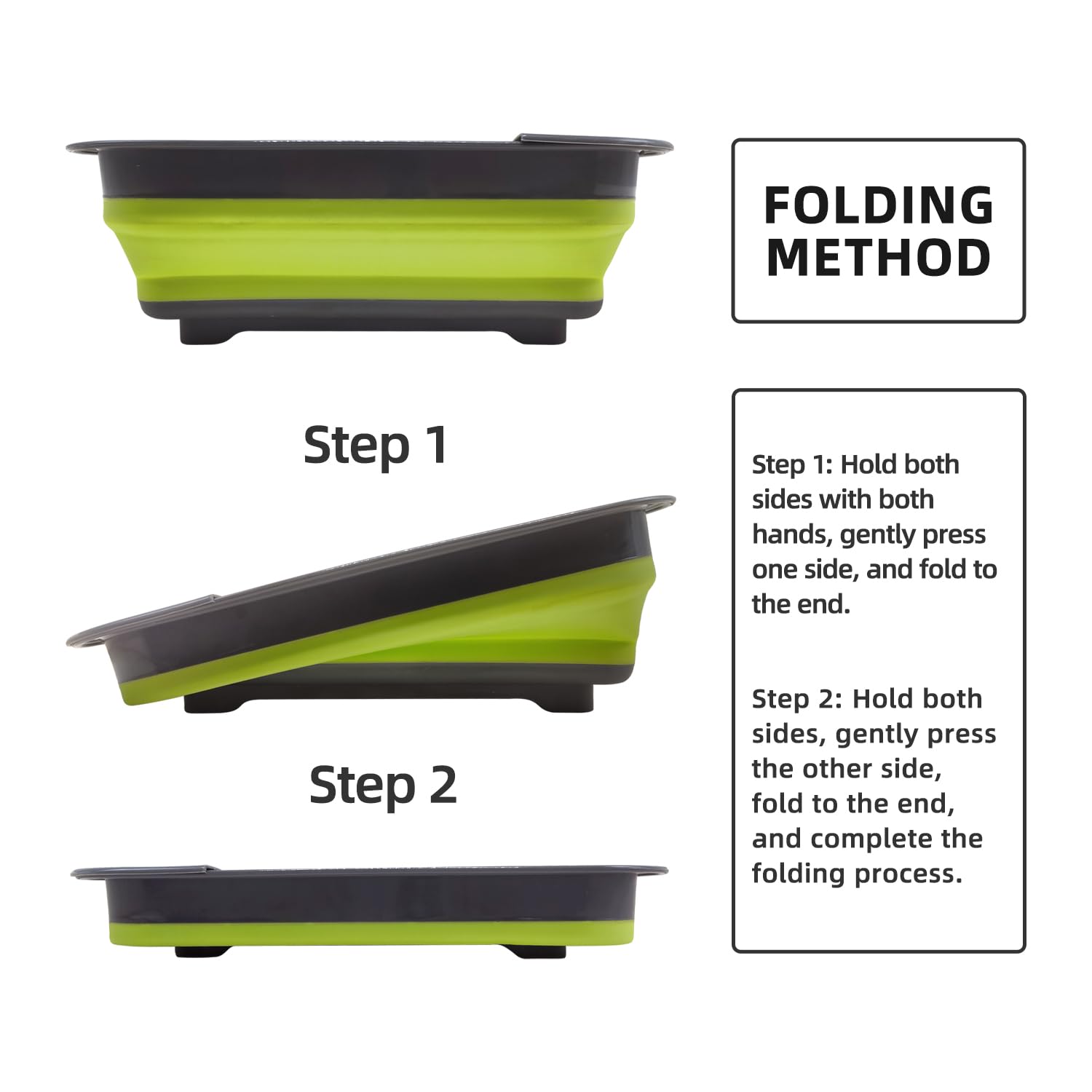 Thanstar collapsible dish drying rack portable design fits small kitchens and boats