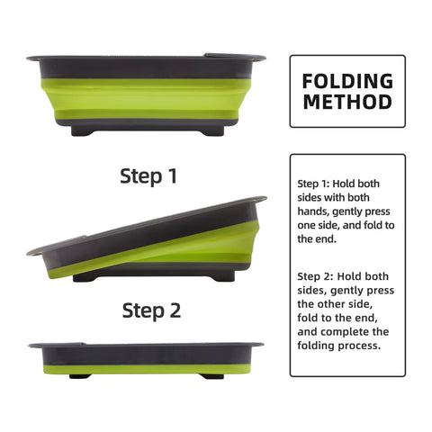 Thanstar collapsible dish drying rack portable design fits small kitchens and boats