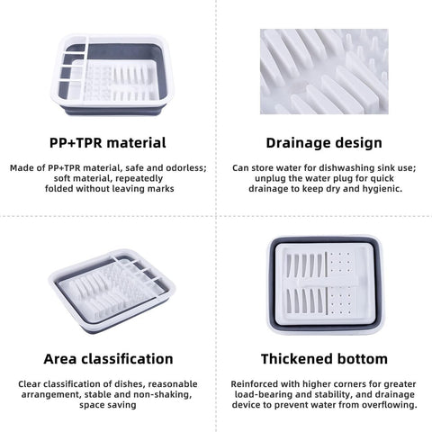 THANSTAR swivel drain strip guides water into sink, keeping counters dry.