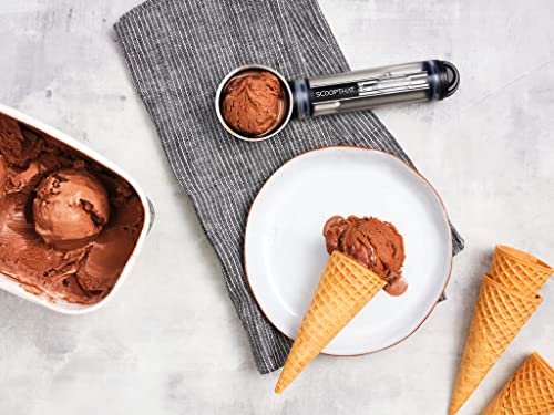 That! Inventions Radii scoop easy to hand wash for quick cleanup after dessert.