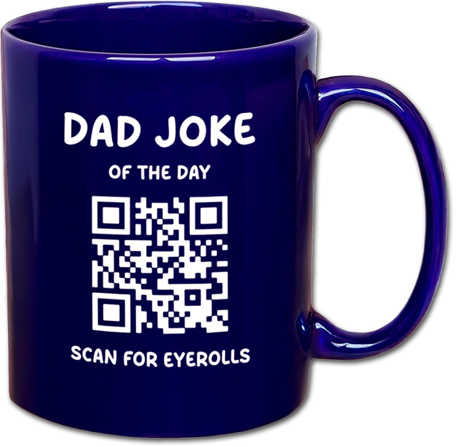 That's So Dad daily joke mug with QR code for fresh daily humor
