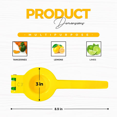 THC HomeFlow heavy-duty metal juicer offers durable hand-press performance