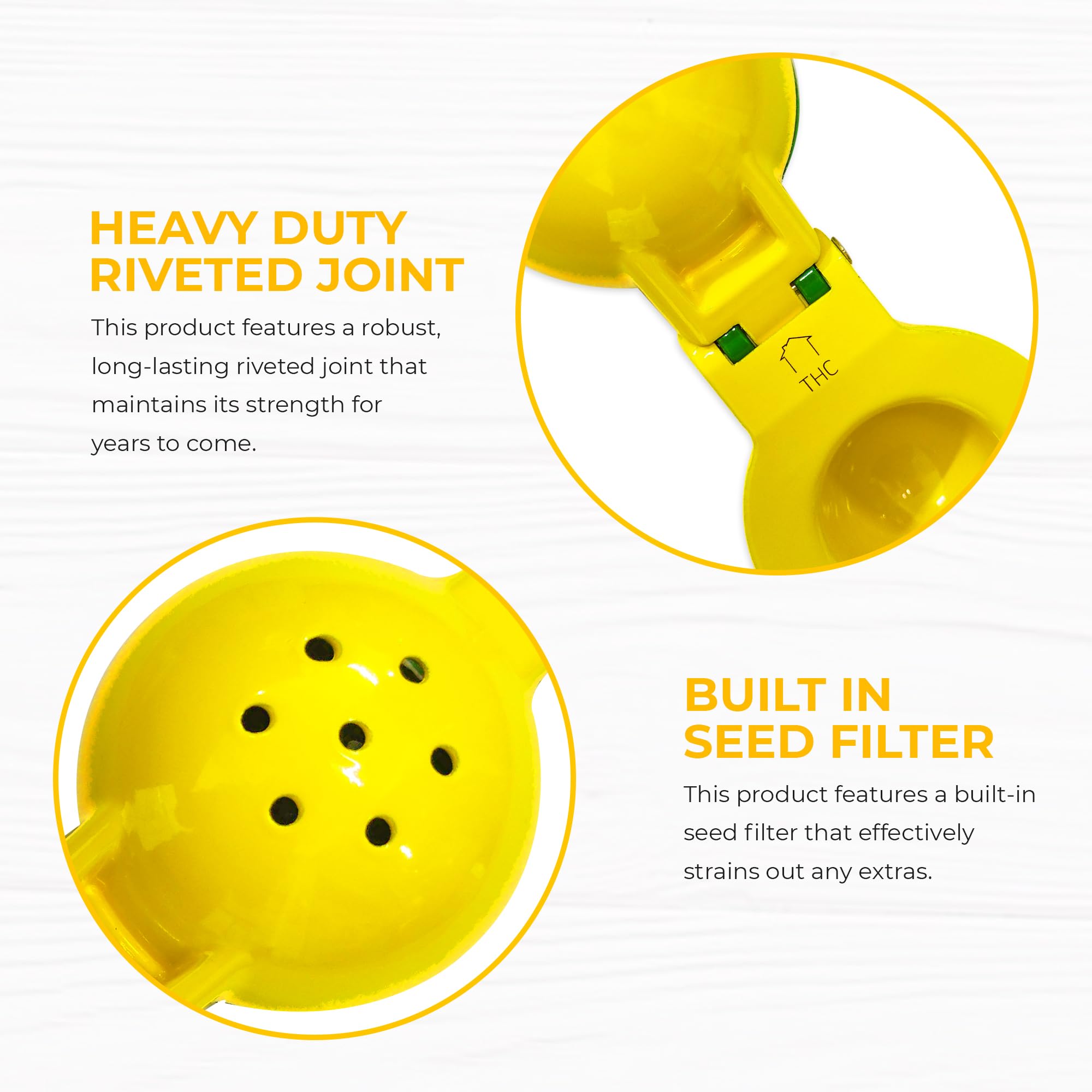 THC HomeFlow seed-filter keeps pulp out for smooth juice
