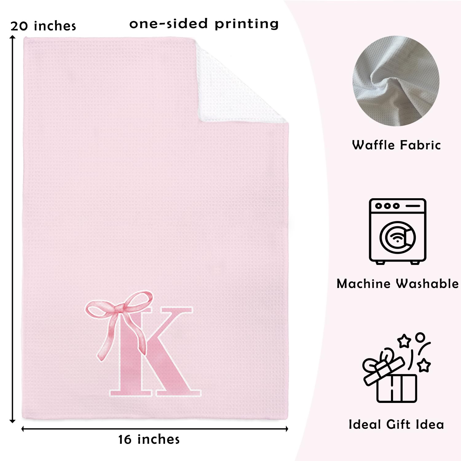 THDSE gift-ready personalized towel suits birthdays, Christmas, or bridal showers.