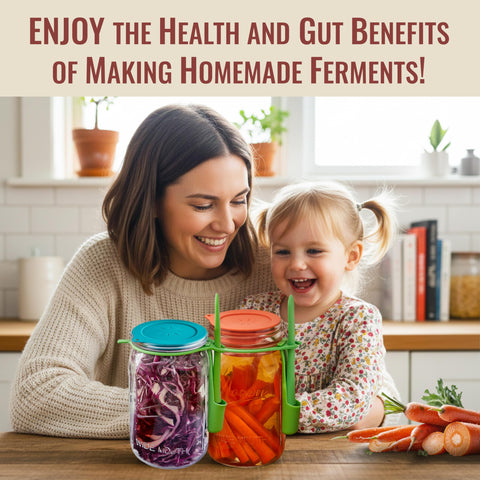 The Amish Chef fermentation guide shows step-by-step recipes and tips