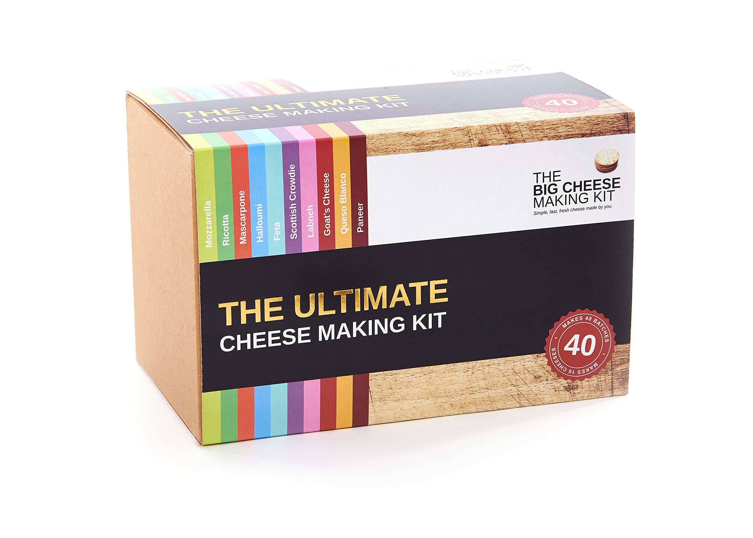 The Big Cheese Making Kit ricotta curdling step for creamy homemade cheese