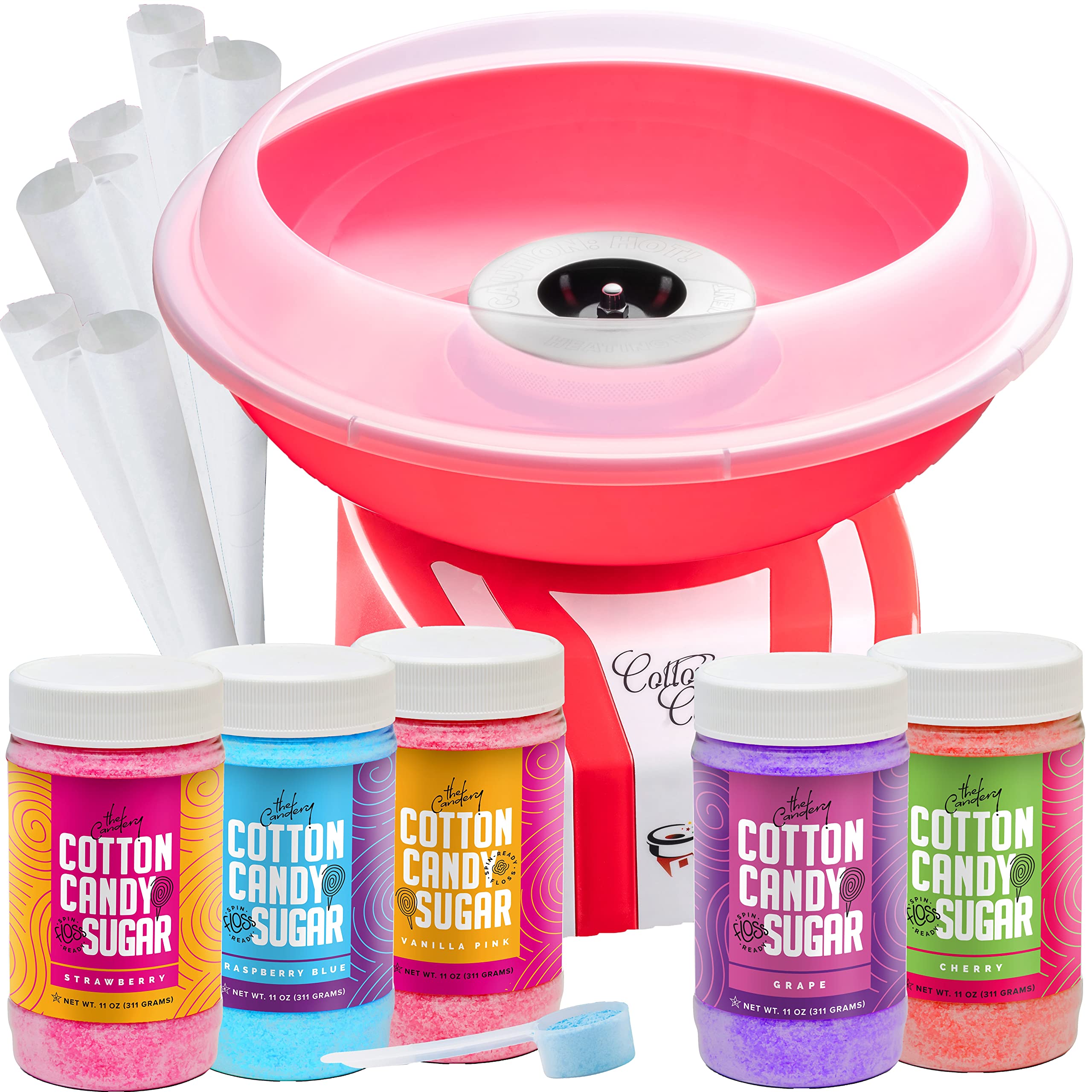 The Candery cotton candy machine base for stable at-home fun.