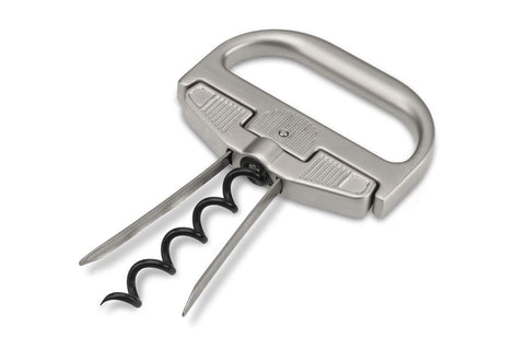 Durand easy-to-use handle supports smooth, controlled cork removal