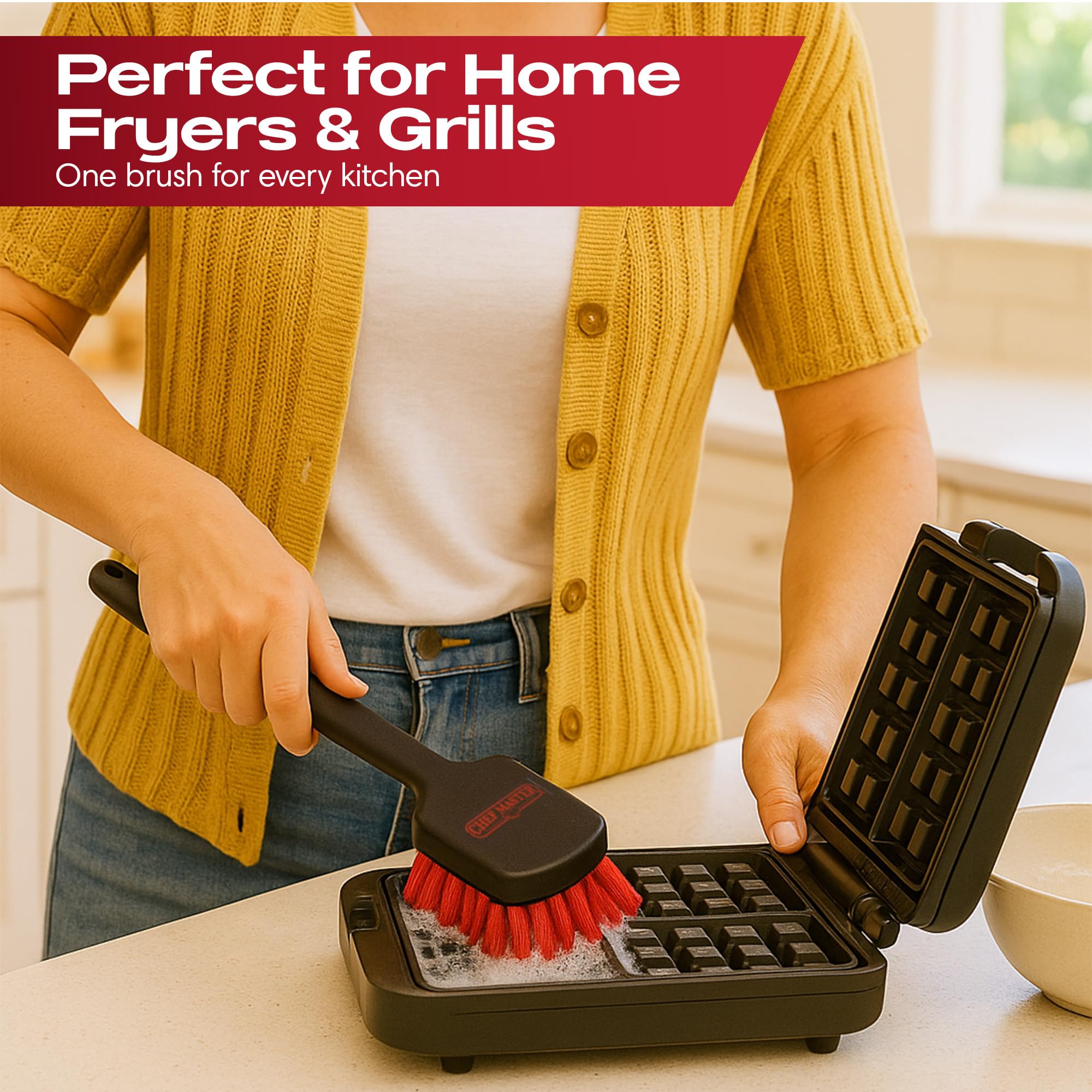 THE FRYOILSAVER COMPANY in-use action shows thorough cleaning in busy kitchens